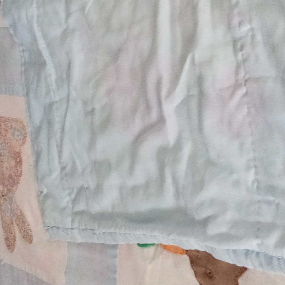 Vintage Hand Stitched Patch Quilt - Picture 3 of 9